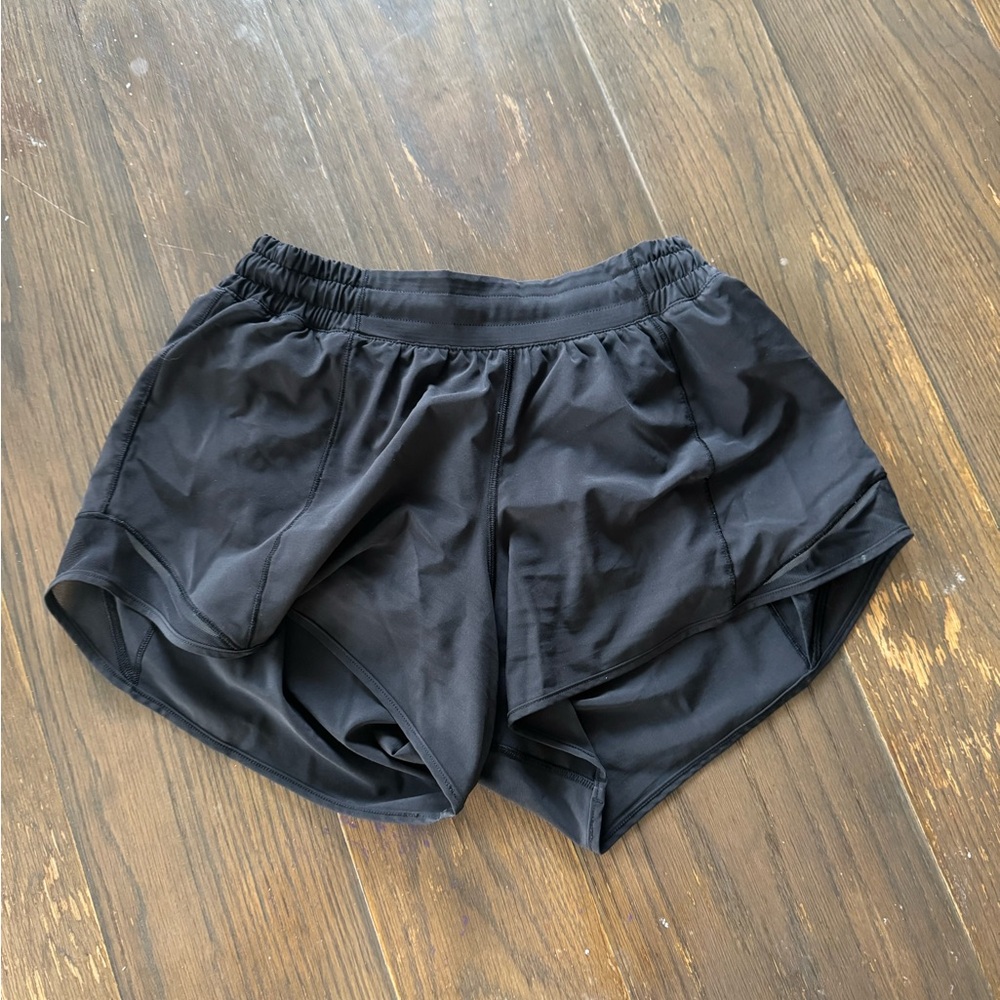 Lululemon Athletica Black Athletic Shorts Lightweight Performance